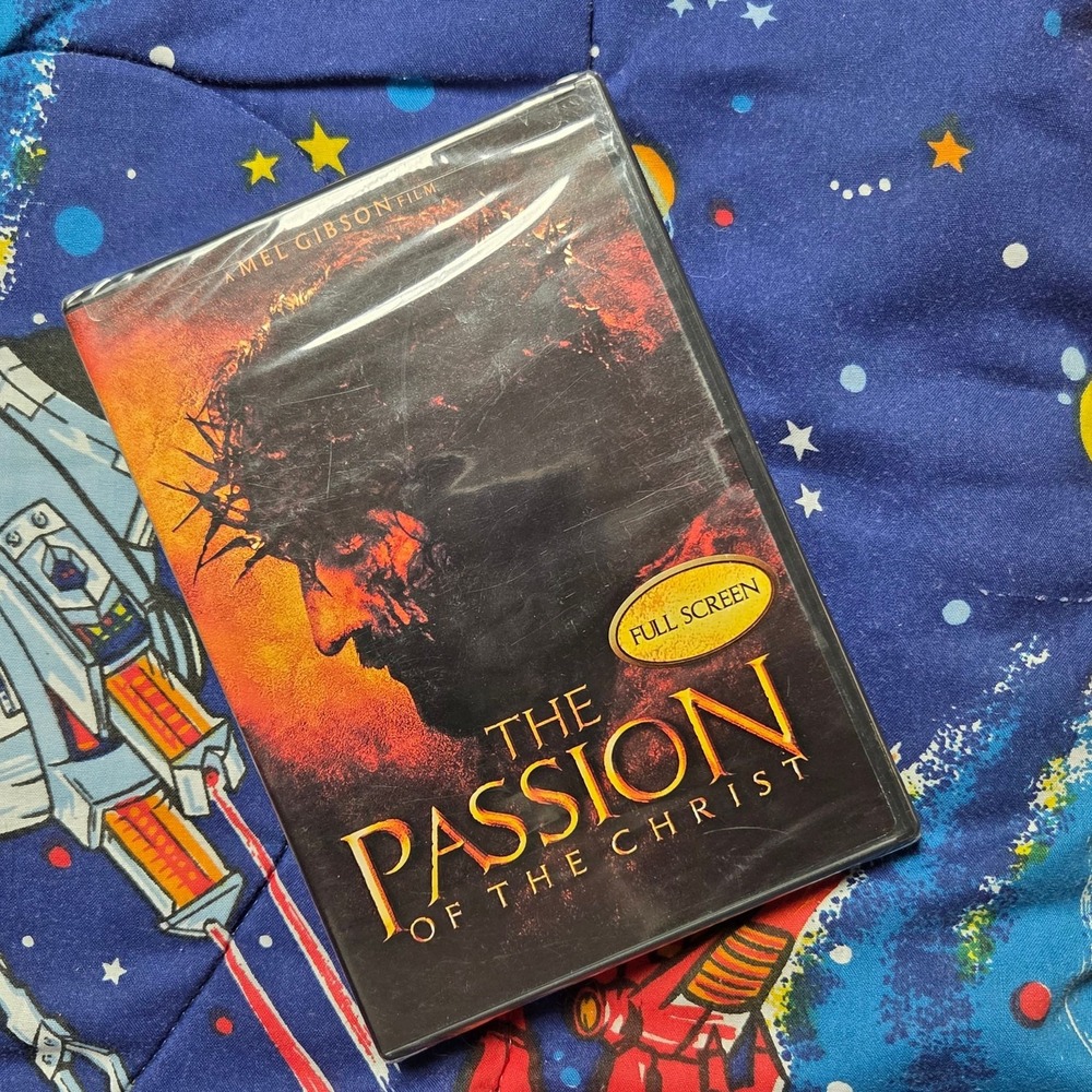 The Passion of the Christ DVD Full Screen Mel Gibson Film Biblical Drama Movie